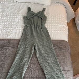 Stylish green Jumpsuit for girls